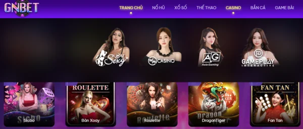 Bỏ túi mẹo hay để tham gia chơi game trên Live casino Gnbet