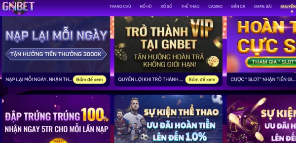 Đăng nhập Gnbet để trải nghiệm loạt game cá cược hấp dẫn