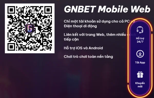 Chia sẻ sự linh hoạt khi sử dùng app GNBET mobile web